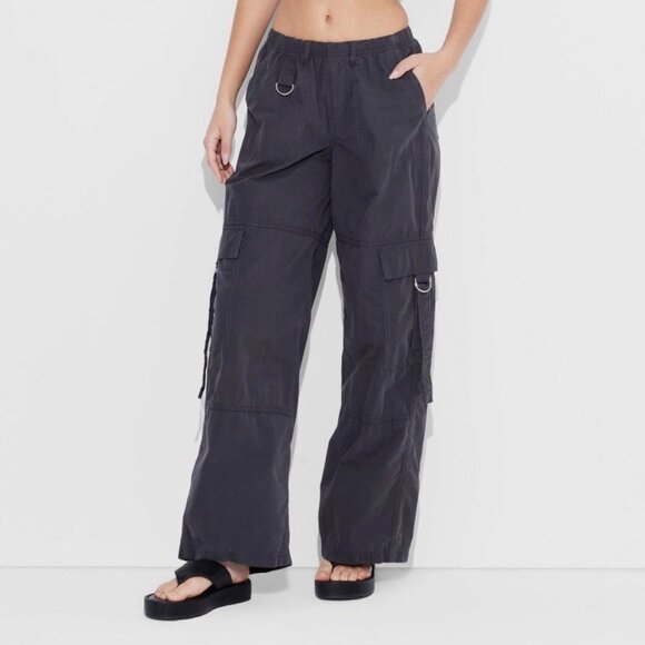 Mid Rise Cargo Pants - Picture 2 of 4